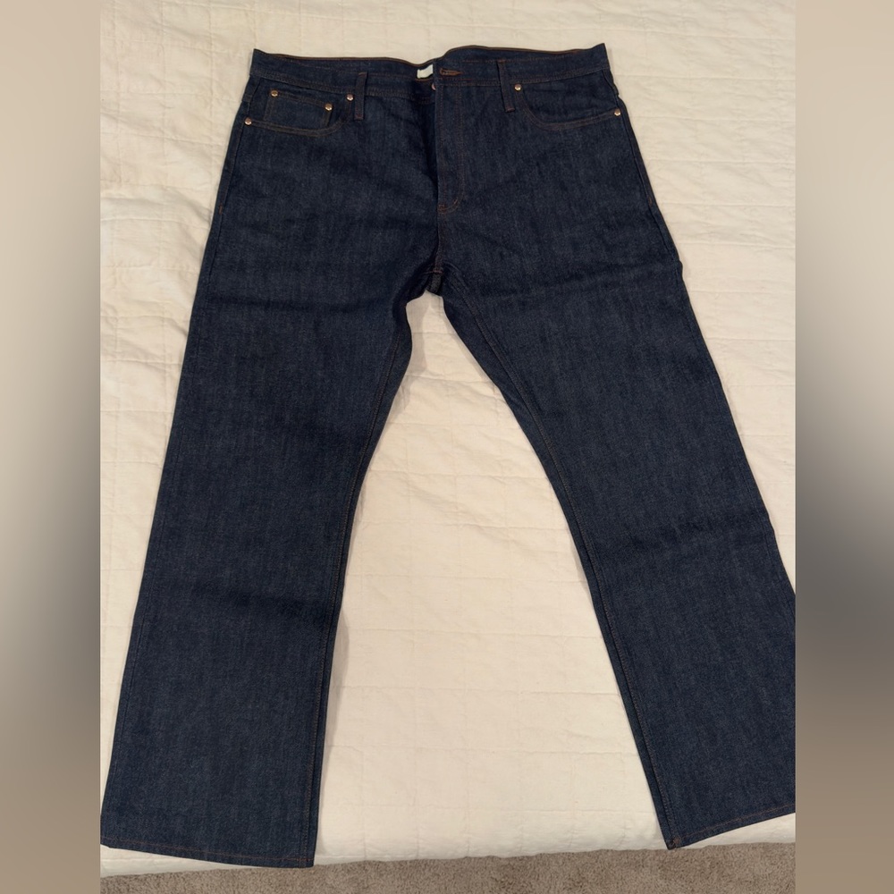 The Unbranded Brand - UB301 Straight Fit 14.5oz Indigo Selvedge Denim